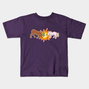 Moose vs. Unicorn Kids T-Shirt